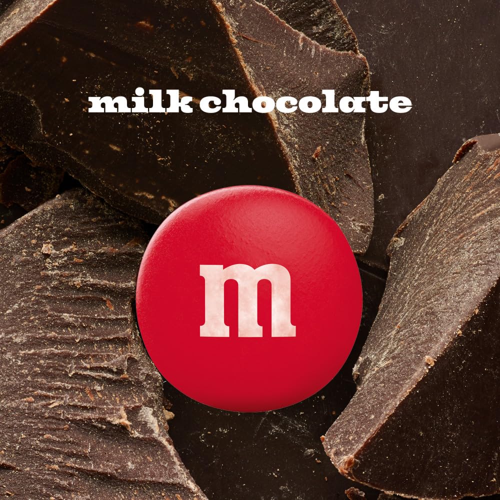 M&M's pouring into a bowl for serving and fast party setup