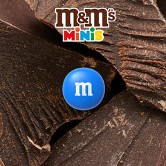 M&M's close-up of candy shell texture highlighting crisp coating and color