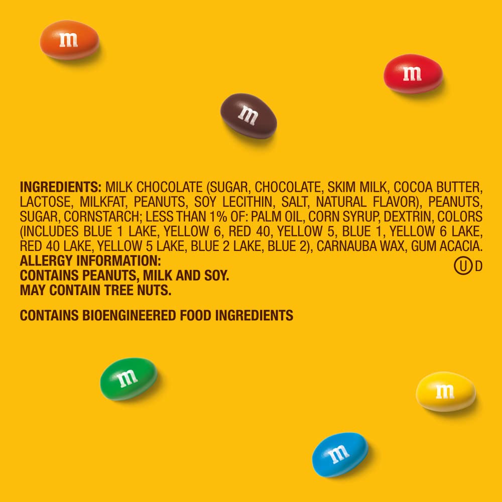 Bulk box of M&M'S stacked in pantry, ideal for stocking up convenience