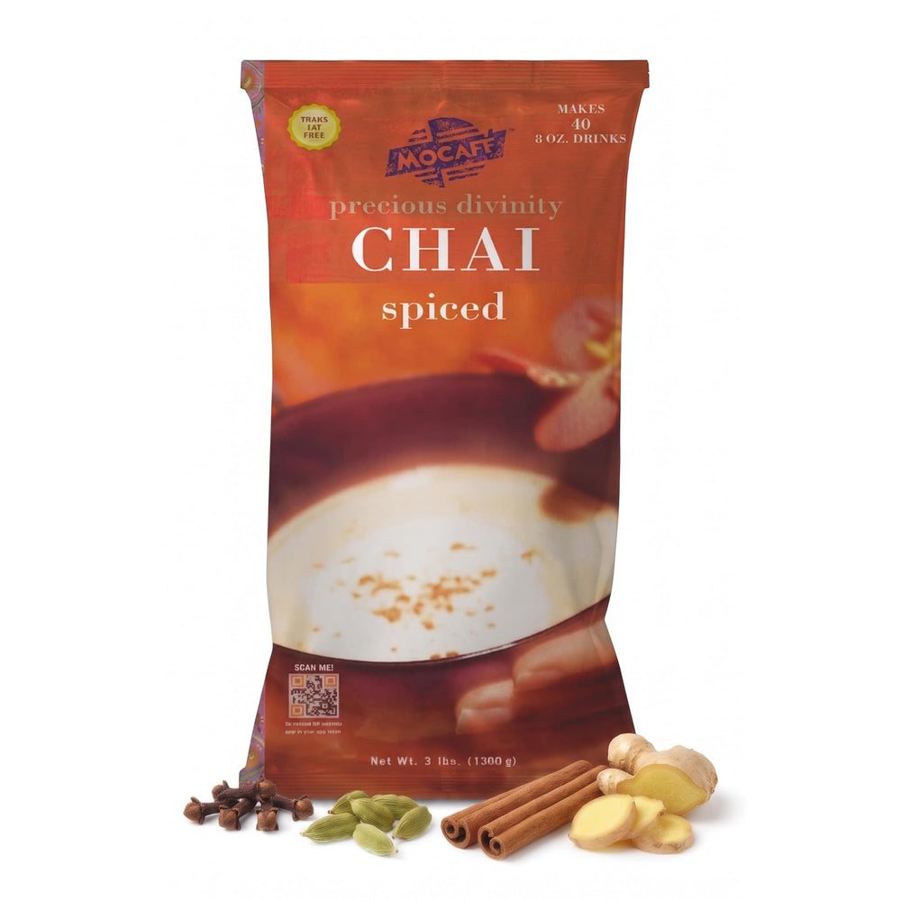 MOCAFÉ front packaging of Precious Divinity 3 lb bag showing brand and label, attractive storage