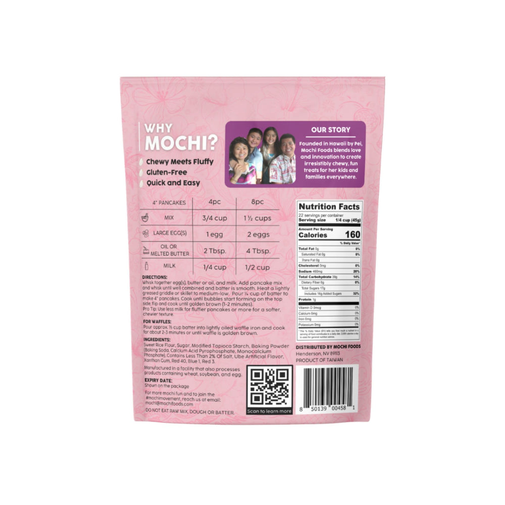 Mochi Foods batter texture close-up highlighting smooth consistency benefit: easy mixing