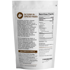 MODERN MOUNTAIN powder texture close-up highlighting fine grind for quick dissolving