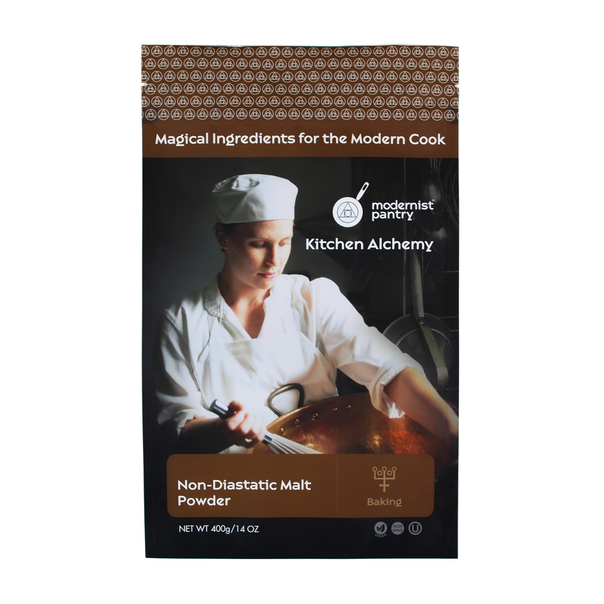 Modernist Pantry front packaging showing 400g bag and product benefits