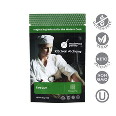 Modernist Pantry tara gum powder close-up texture for smooth creamy applications
