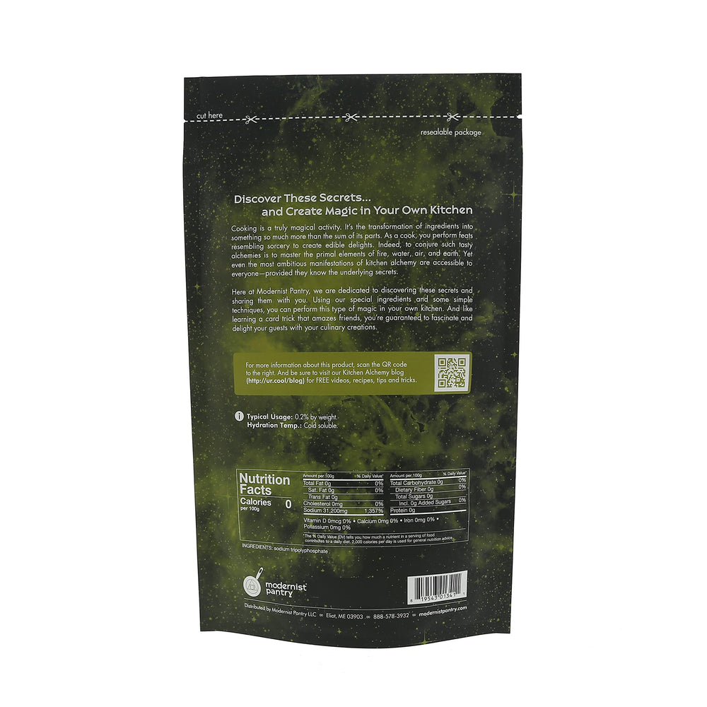 Modernist Pantry powder close-up showing fine texture for quick dissolution and even emulsions