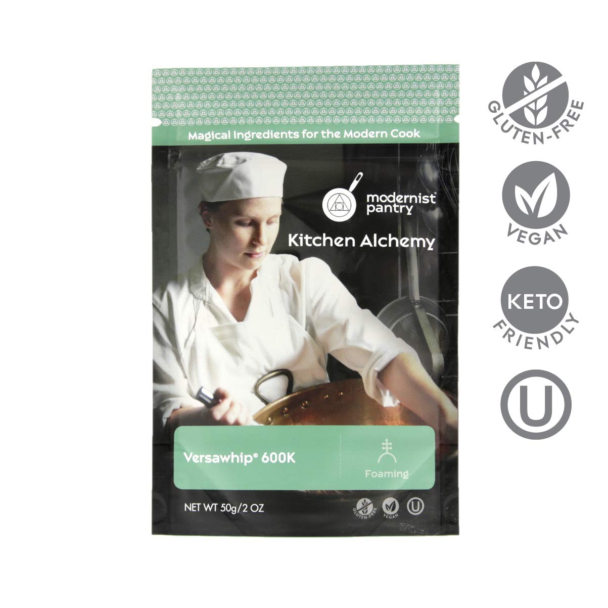 Close-up of VersaWhip powder texture by Modernist Pantry for quick dissolution benefit