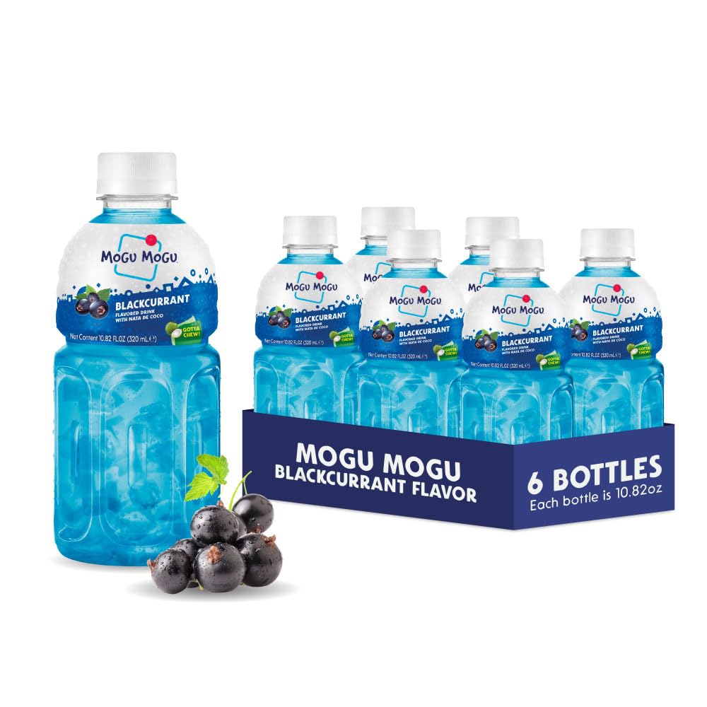 Mogu Mogu front packaging showing bottle and label, highlighting convenience