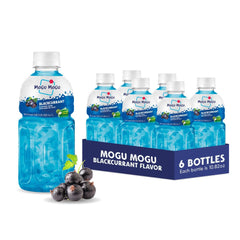 Mogu Mogu front packaging showing bottle and label, highlighting convenience
