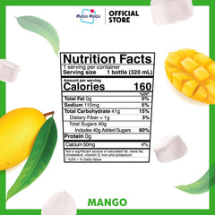 Mogu Mogu nata de coco close-up cubes in mango juice highlighting chewy texture benefit