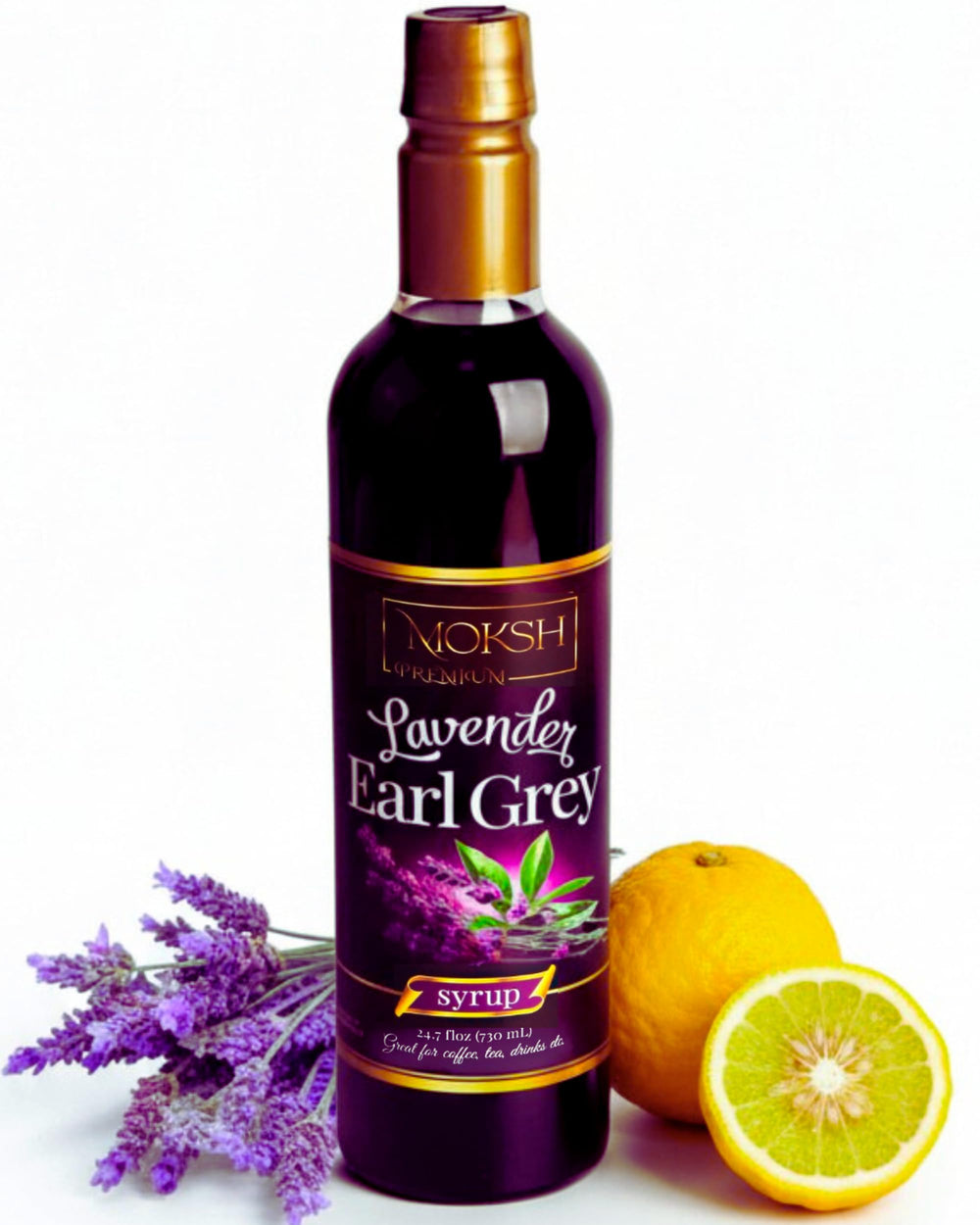 Moksh Premium front bottle showing product and brand for easy recognition and shelf appeal