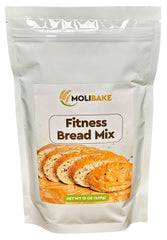 Molibake front packaging showing wholesome whole-grain mix and benefits