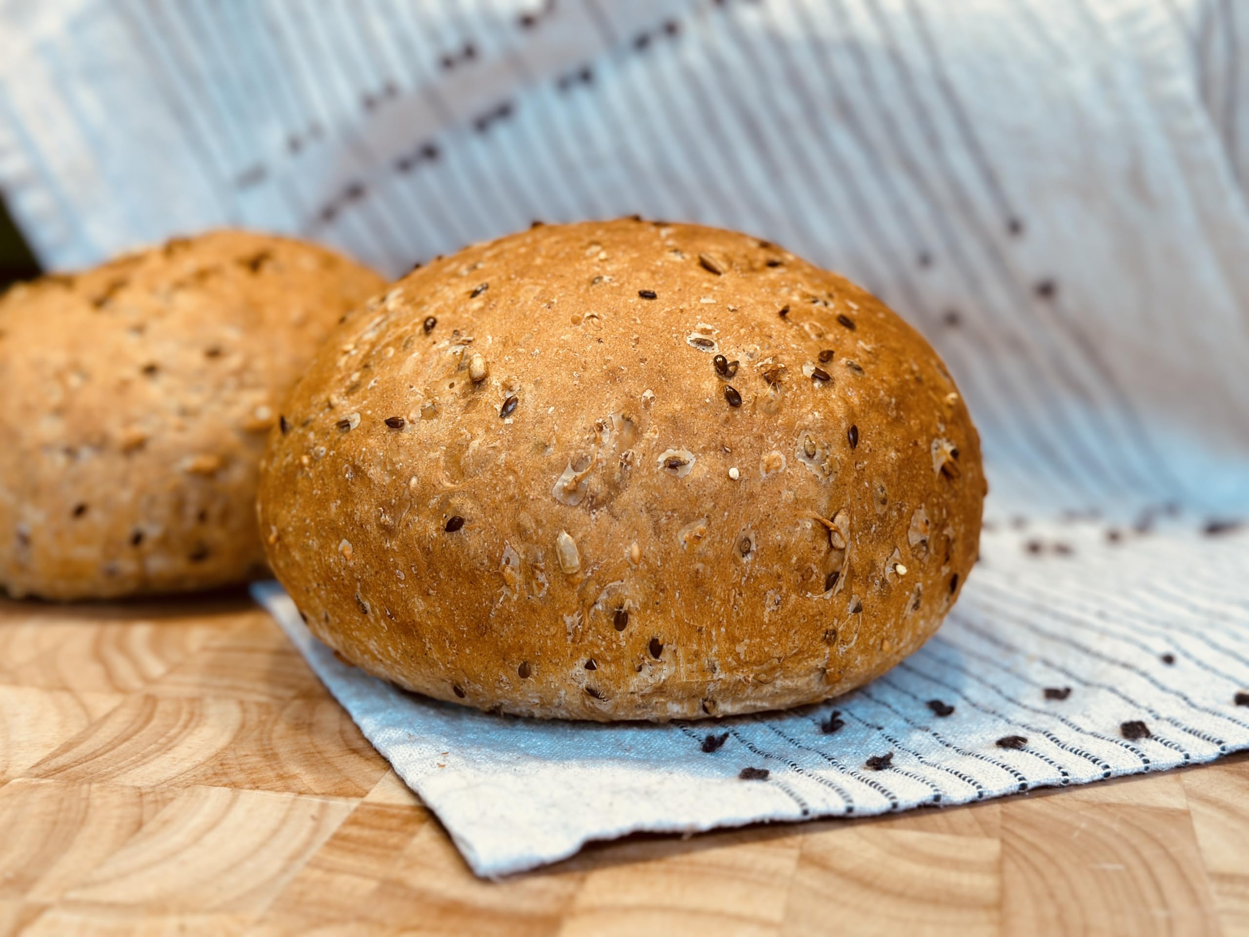 Molibake label closeup showing ingredients and no artificial additives