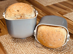 Molibake seed and flax detail highlighting crunchy seeds and fiber