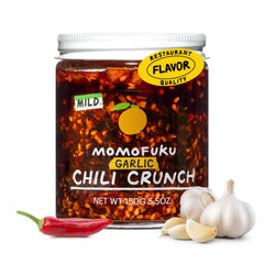 MOMOFUKU jar front packaging showing label and size, highlights premium condiment