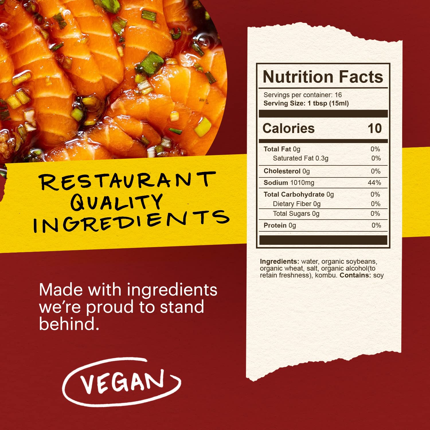Momofuku label closeup highlighting David Chang branding and organic ingredient claim