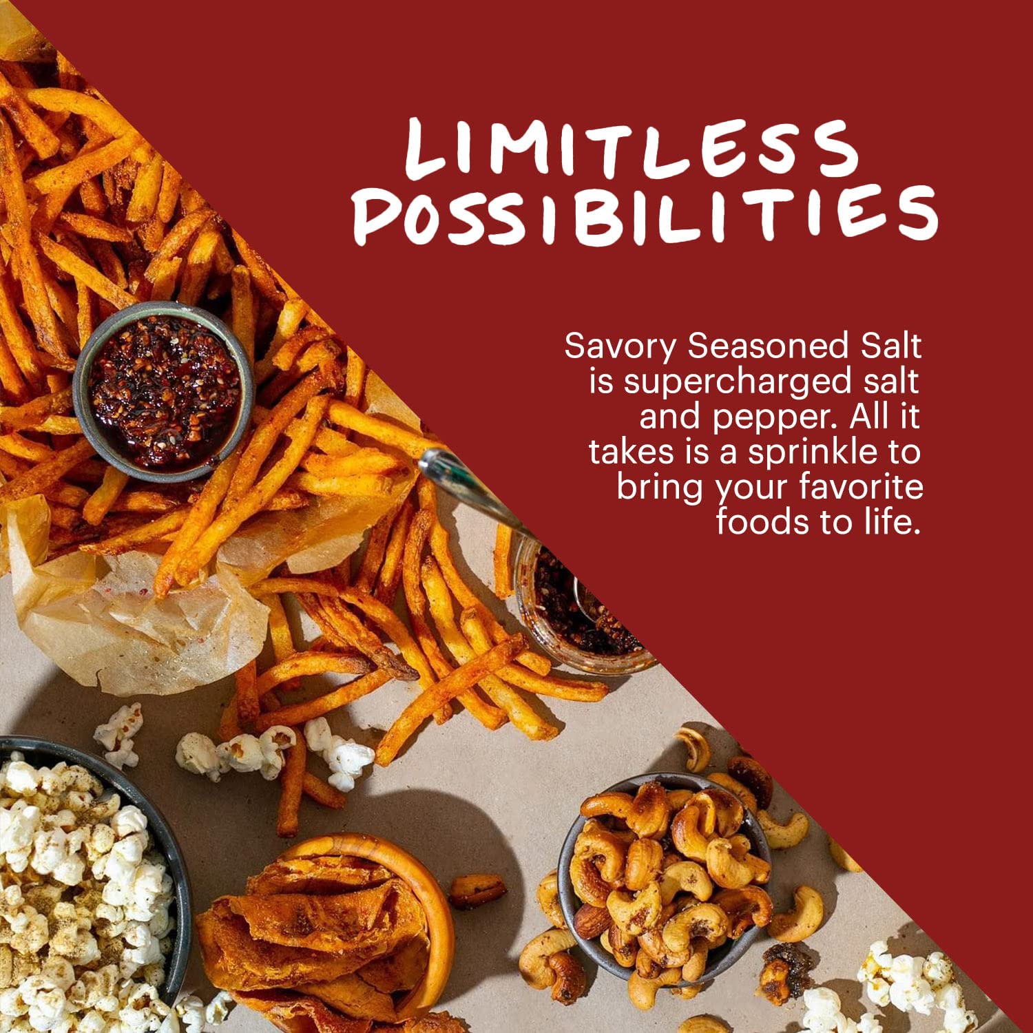 Momofuku seasoning on roasted vegetables adding umami and depth benefit