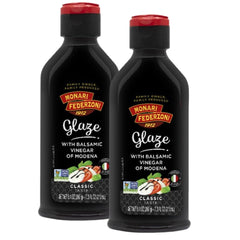 Monari Federzoni front packaging showing two 9.1 oz bottles and Italian origin benefit