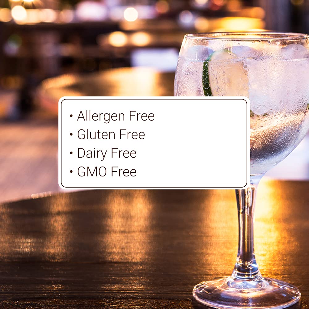 Sparkling soda topped with Monin Desert Pear foam for vivid color and fizz