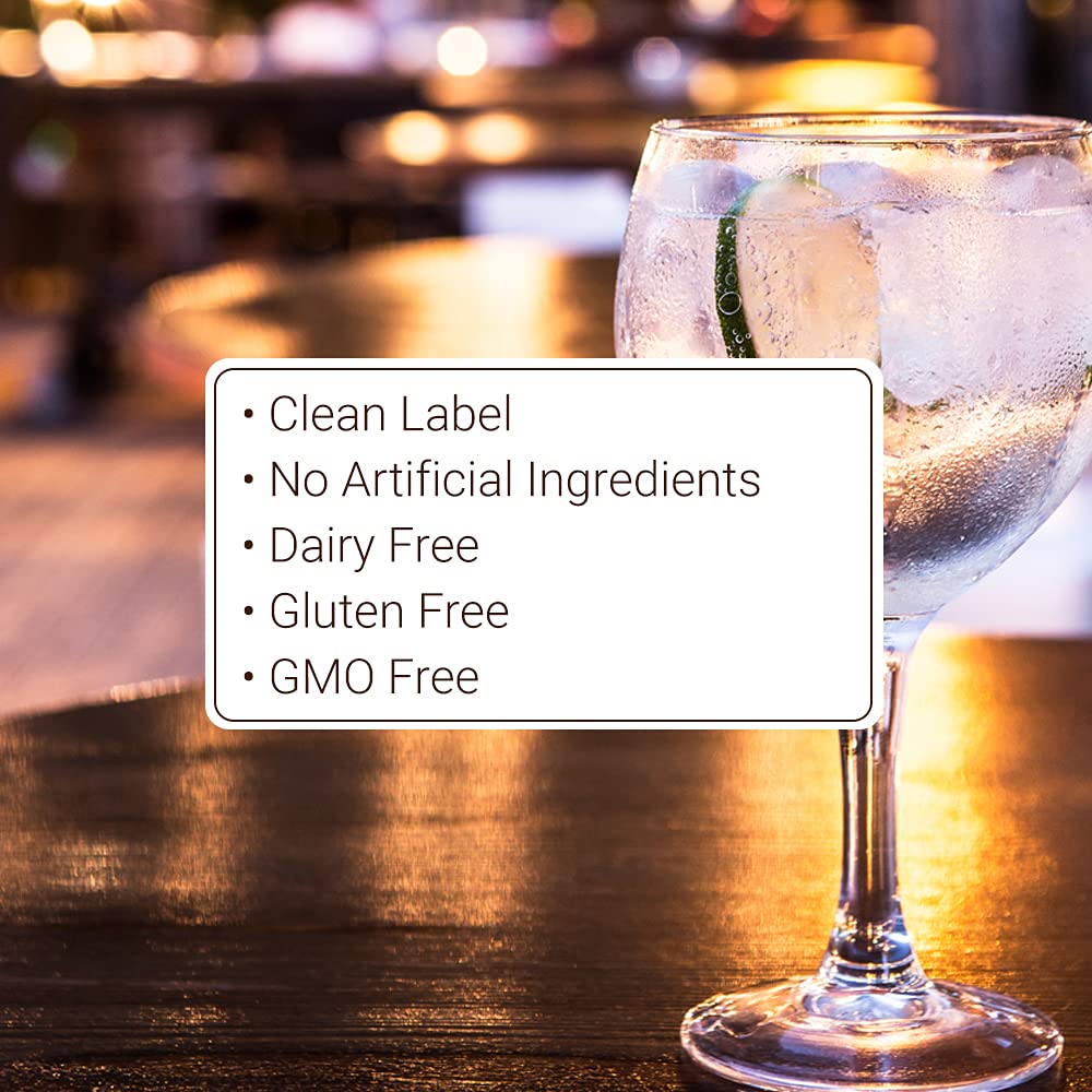 Monin vanilla recyclable packaging and label promoting eco benefits