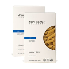 Monograno Felicetti front packaging showing organic label and product benefits