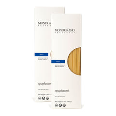 Monograno Felicetti front packaging showing organic label and pack benefits