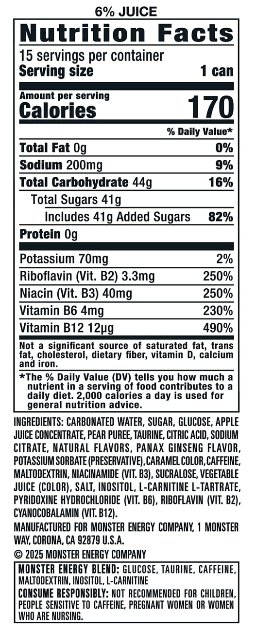 Monster Bad Apple 15-pack in a fridge lifestyle scene showing bulk supply benefit