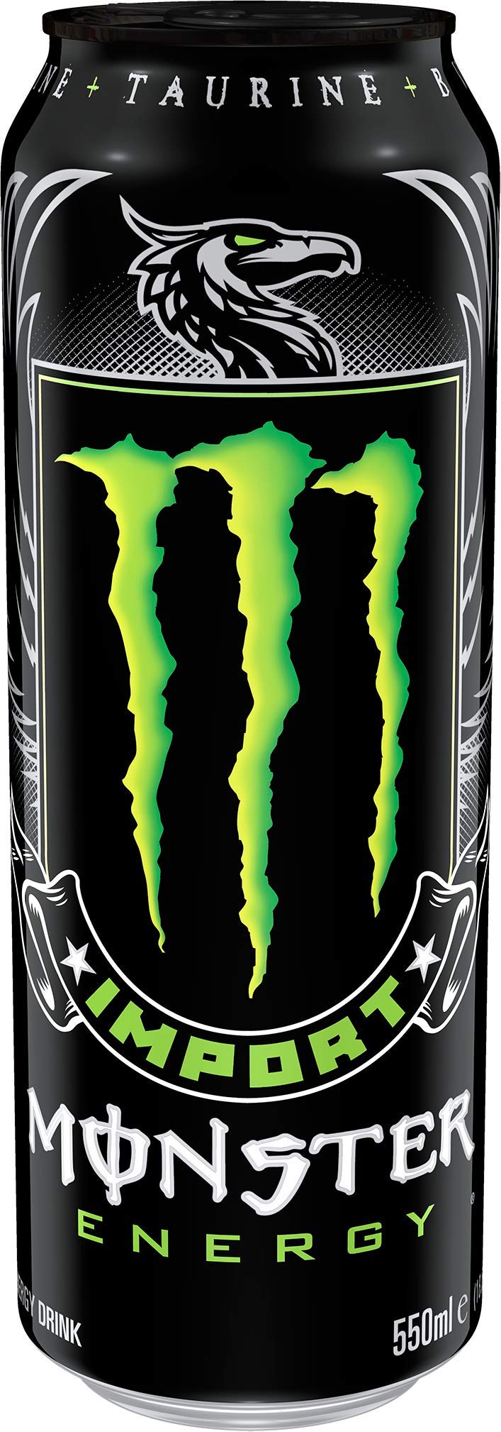 Monster resealable can close-up highlighting closure mechanism and spill prevention benefit