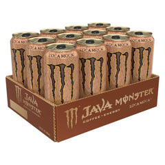 Monster top-open can with visible liquid showing easy-pour convenience
