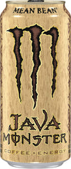 Monster close-up of vanilla bean label highlighting flavor and appeal
