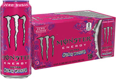 Monster Ultra Punk Punch front packaging showing 16 oz can, clear brand visibility and bold punch flavor