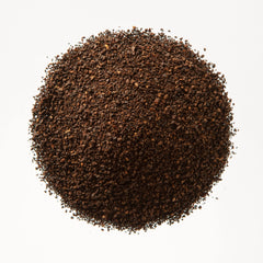 MONTEREY BAY HERB CO granules close-up revealing roasted texture and deep color for rich brew
