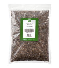 MONTEREY BAY HERB CO front packaging showing 1 lb bag and label, clear ingredient view