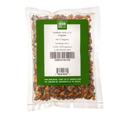 MONTEREY BAY HERB CO front packaging showing organic gentian root and certifications, assures quality
