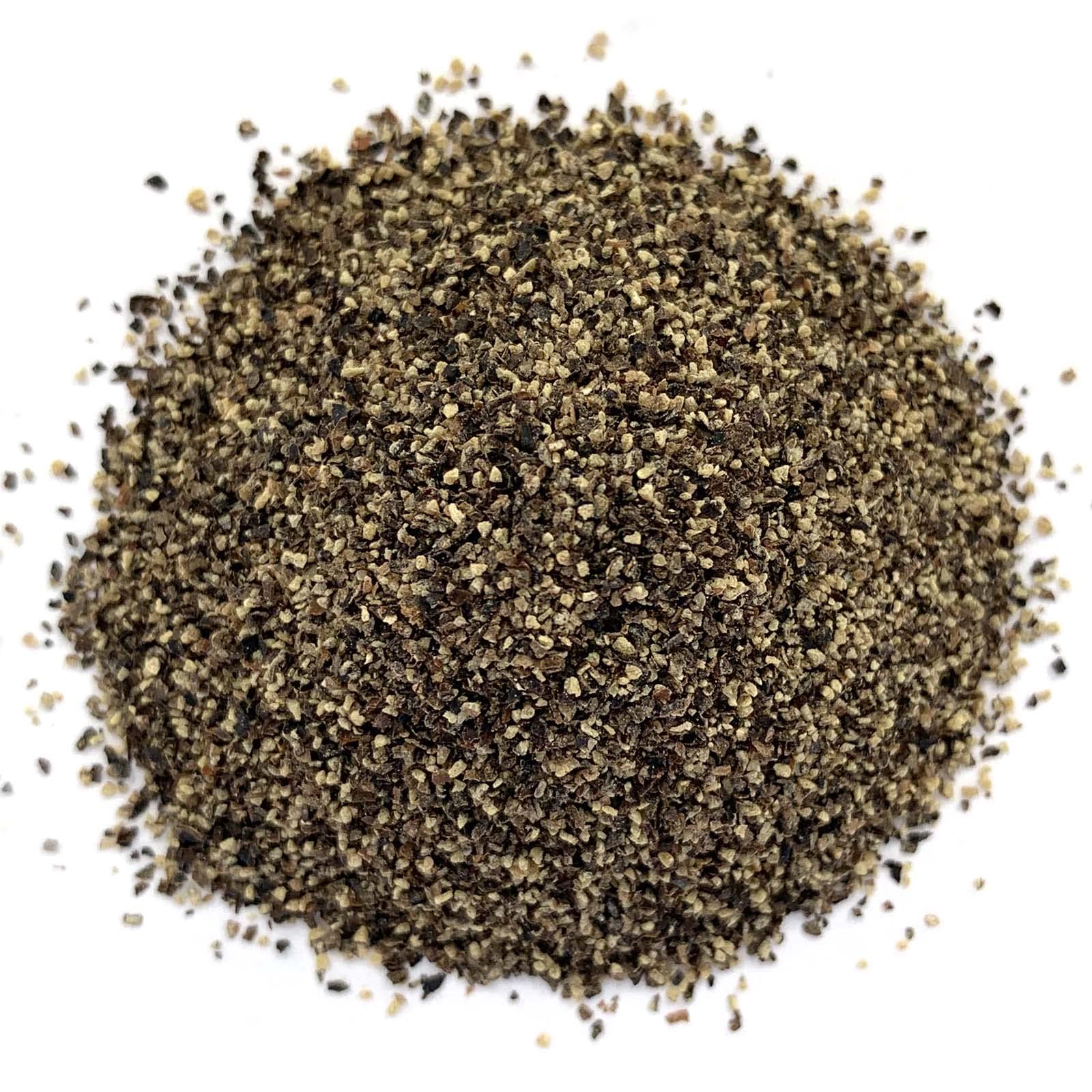 MONTEREY BAY HERB CO close-up of 16 mesh grind texture for robust flavor
