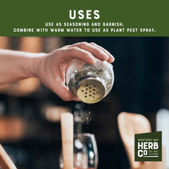 MONTEREY BAY HERB CO coarse pepper on steak demonstrating seasoning impact