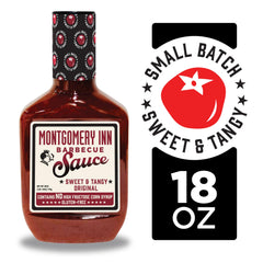 Montgomery Inn sauce on grilled ribs plated to show rich finish and enhanced flavor presentation