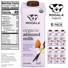 Mooala pouring into glass highlights creamy texture and versatility