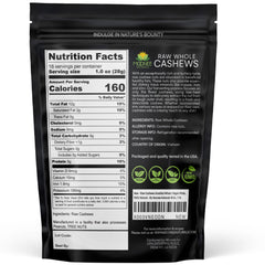 Moonee Naturals close-up of cashew texture highlighting freshness