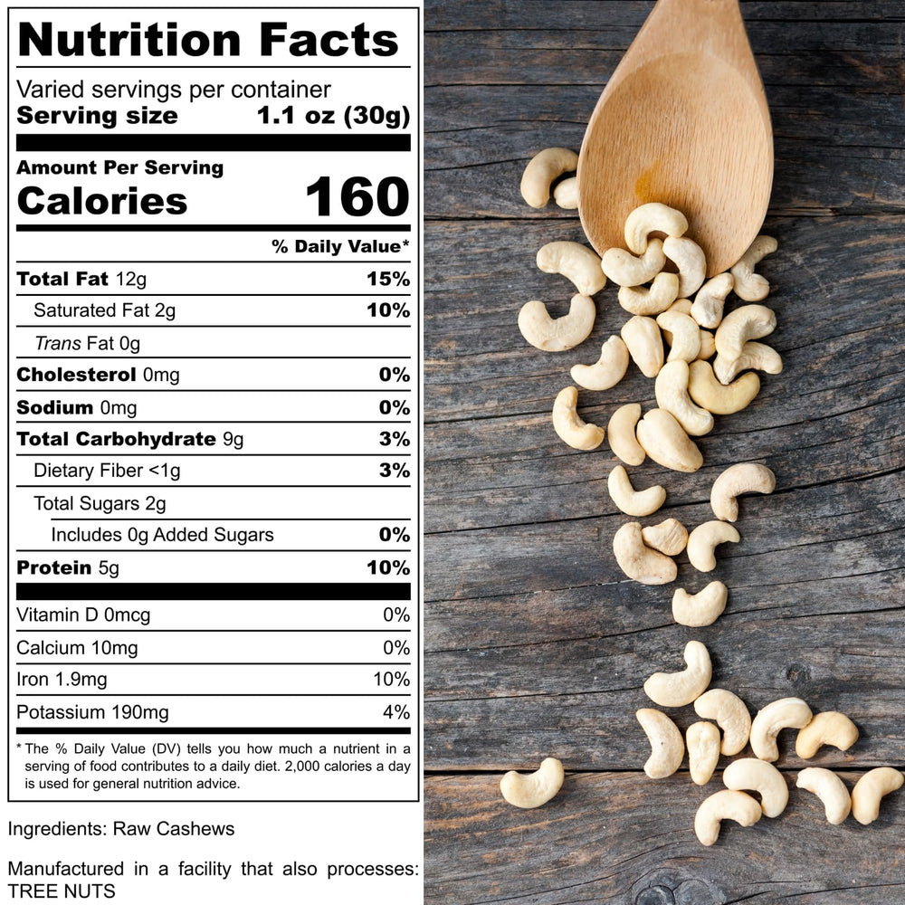 Moonee Naturals cashews served in a snack bowl for healthy gatherings