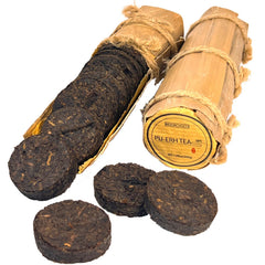 MOORCHOCO front packaging bamboo tube showing traditional protection and portability