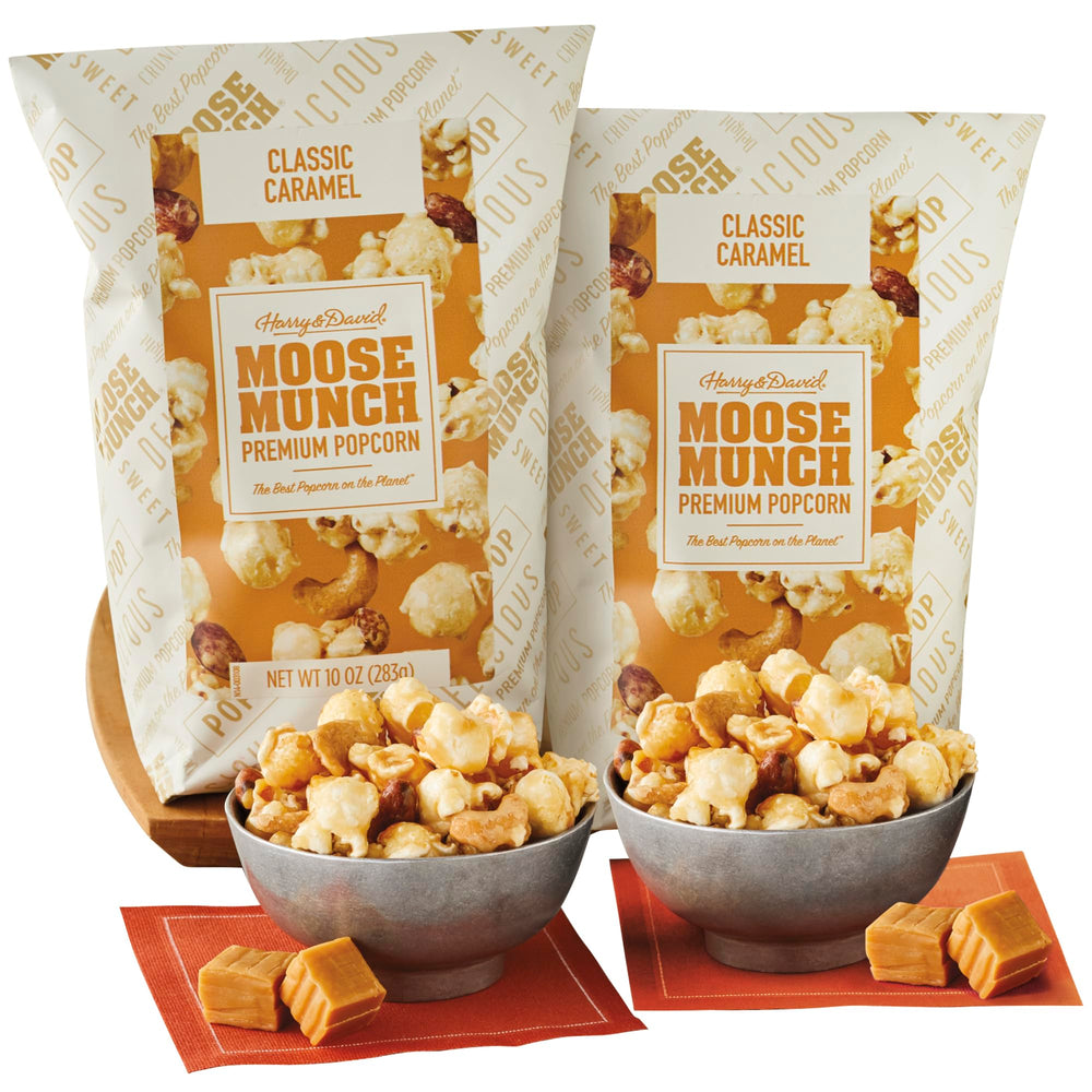 Moose Munch front packaging showing two 10 oz bags, great for gifting