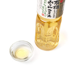 八丁赤だし Morita label close-up highlighting organic ingredients and alcohol content for informed cooking