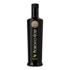 Morocco Gold front bottle 500ml showing label and premium packaging benefit freshness