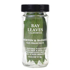 Morton & Bassett front jar showing label and net weight, clear benefit: recognizable quality