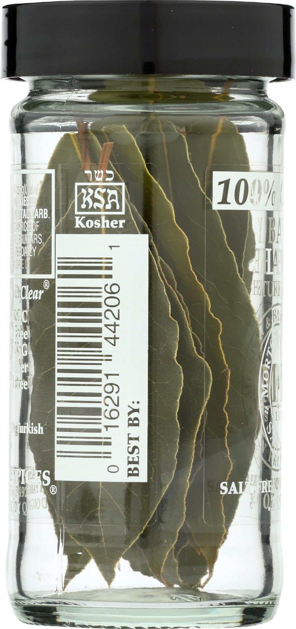 Morton & Bassett bay leaves measured on tablespoon showing recipe accuracy benefit