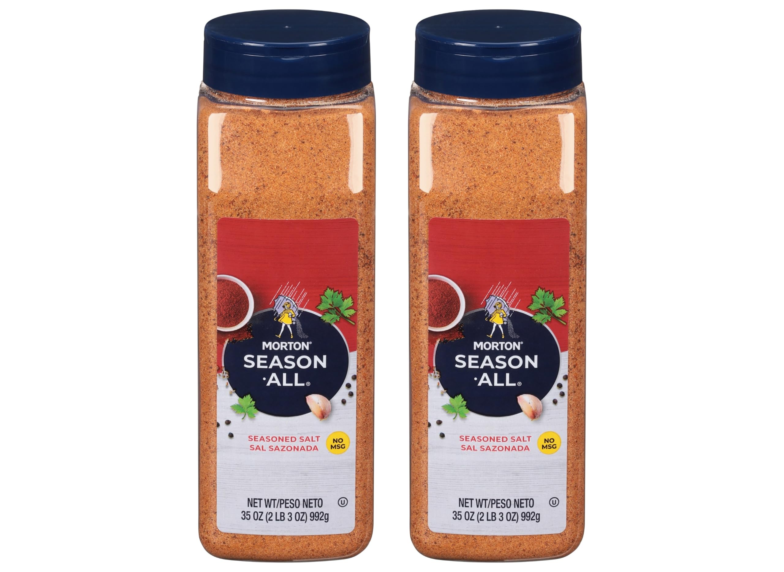 Morton front packaging showing label and 35 oz size benefit of convenience