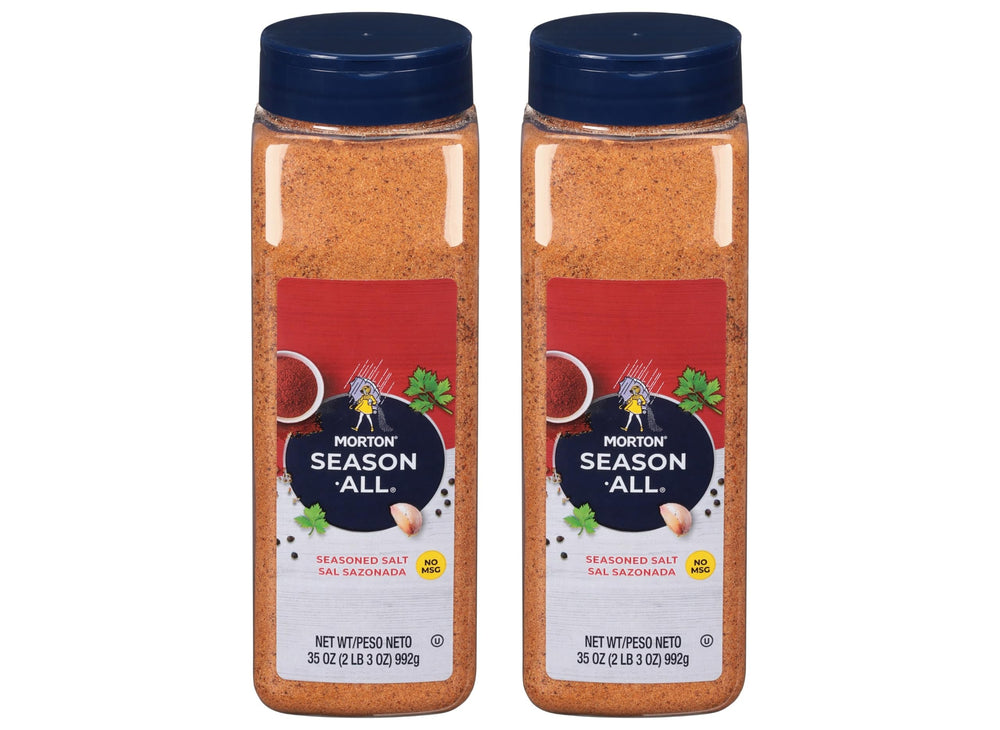Morton front packaging showing label and 35 oz size benefit of convenience
