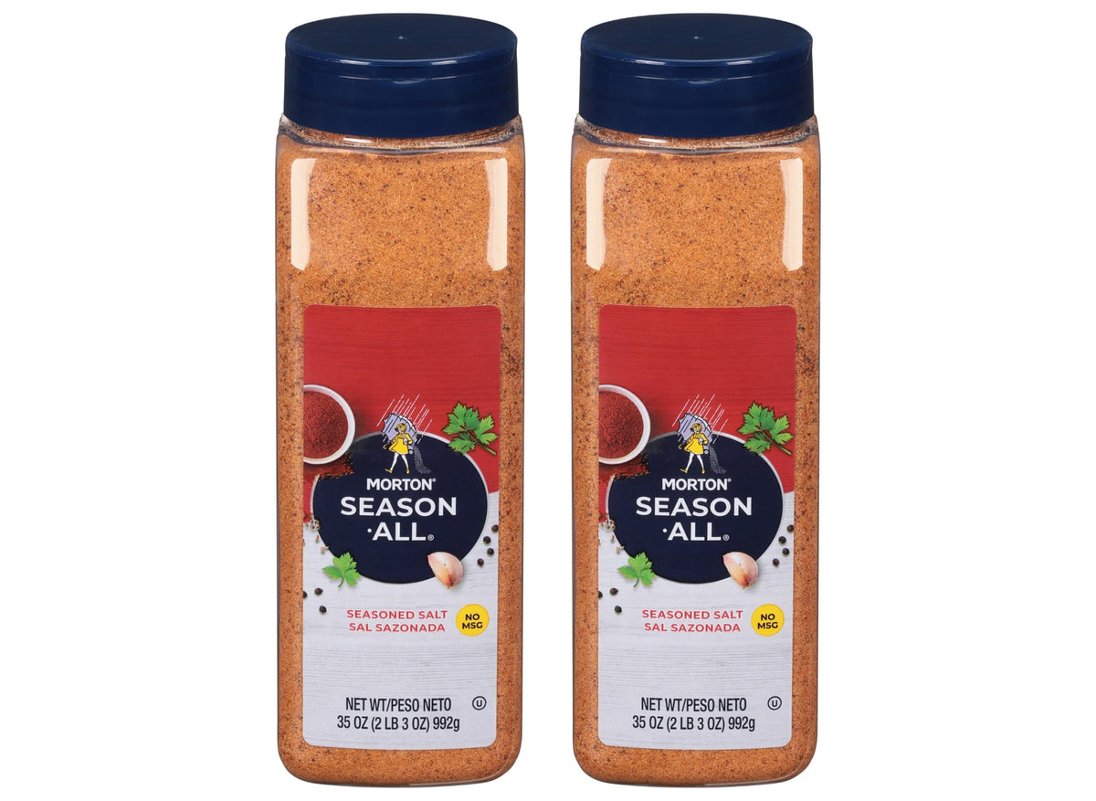 Morton front packaging showing label and 35 oz size benefit of convenience
