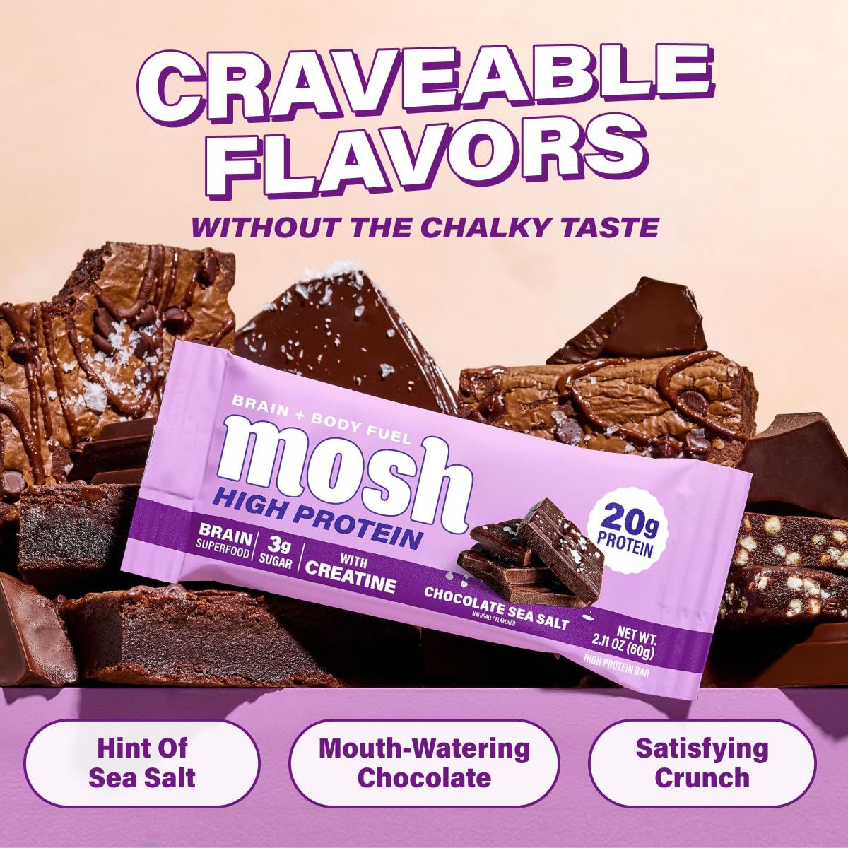 MOSH twelve-count pack stacked to show value and ready supply