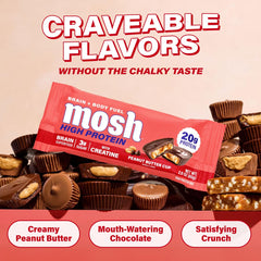 MOSH nutrition and ingredient label view highlighting brain blend specifics